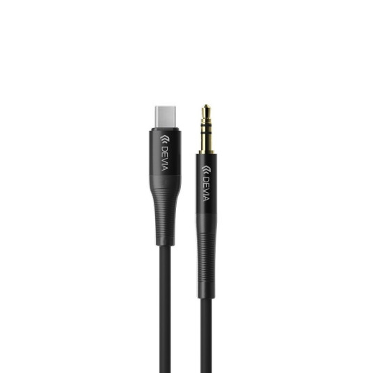 Devia Ipure Audio jack 3.5 mm - USB-C kaapeli 1m