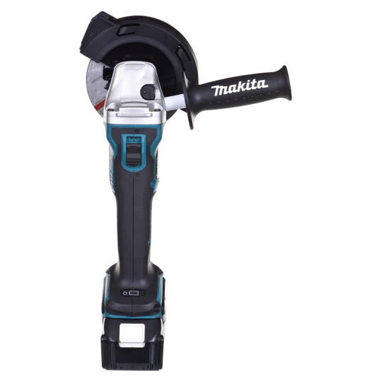 MAKITA DGA504RTJ kulmahiomakone 125 mm 2x 18 V 5 Ah Musta, Sininen