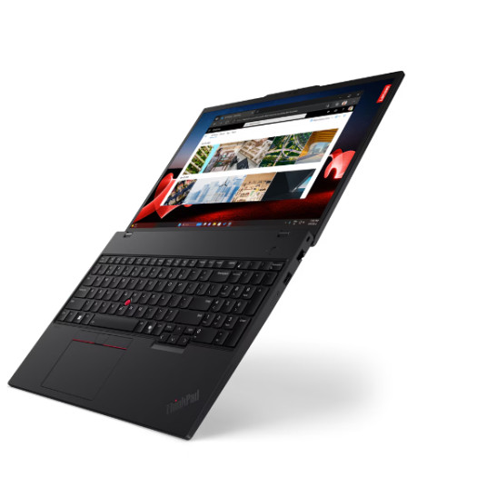 Lenovo ThinkPad T16 Gen 3 16 WUXGA ULT7-155U/32GB/1TB/Intel Graphics/WIN11 Pro/ENG taustavalaistu kbd/Musta/FP/LTE päivitettävissä/SC/3Y takuu