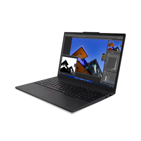 Lenovo ThinkPad T16 Gen 3 16 WUXGA ULT7-155U/32GB/1TB/Intel Graphics/WIN11 Pro/ENG taustavalaistu kbd/Musta/FP/LTE päivitettävissä/SC/3Y takuu