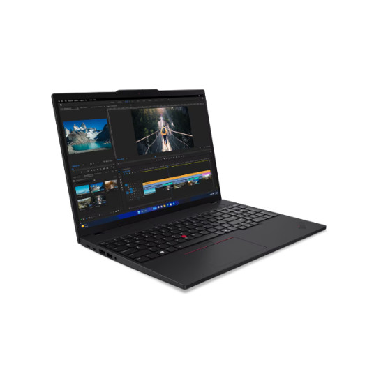 Kannettava tietokone Lenovo ThinkPad T16 Gen 3 16 WUXGA ULT7-155U/32GB/1TB/Intel Graphics/WIN11 Pro/Nordic Backlit kbd/Musta/FP/LTE päivitettävissä/SC/3Y takuu