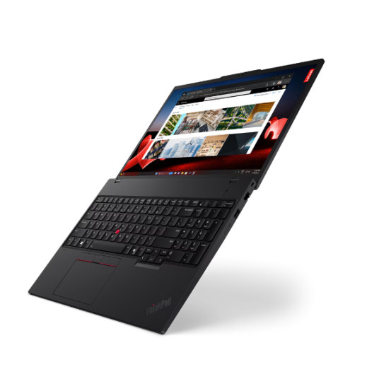 Kannettava tietokone Lenovo ThinkPad T16 Gen 3 16 WUXGA ULT7-155U/32GB/1TB/Intel Graphics/WIN11 Pro/Nordic Backlit kbd/Musta/FP/LTE päivitettävissä/SC/3Y takuu