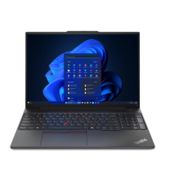 Kannettava tietokone Lenovo | ThinkPad E16 Gen 2 | Black | 16 " | IPS | WUXGA | 1920 x 1200 pixels | Anti-glare | AMD Ryzen 5 | 7535HS | 16 GB | SO-DIMM DDR5 | SSD 512 GB | AMD Radeon 660M Graphics | Windows 11 Pro | Keyboard language Nordic