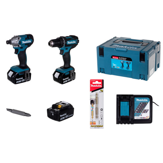 MAKITA 18V 3x5,0Ah MAKPAC-sarja DLX2339JX1