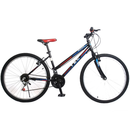 Maastopyörä Tec, 26", sininen/musta/punainen