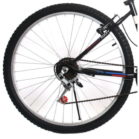 Maastopyörä Tec, 26", sininen/musta/punainen