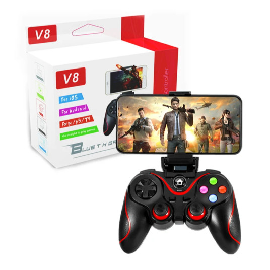 RoGer V8 langaton peliohjain Windows / IOS /Android /TV /PS3:lle