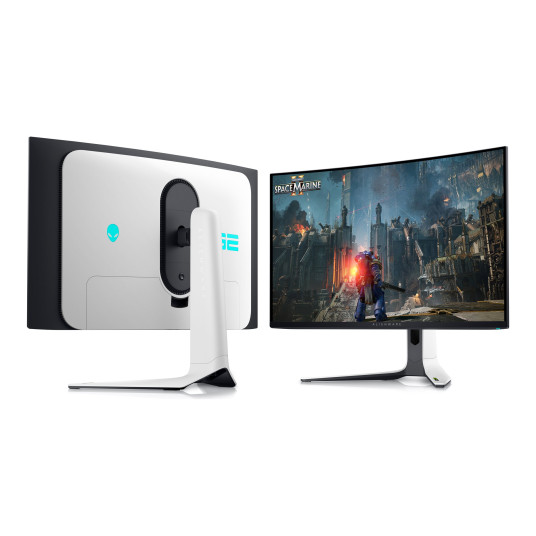 Dell | Curved Screen Gaming Monitor | AW3225QF | 31.6 " | OLED | 4K UHD | 16:9 | 240 Hz | 0.03 ms | 3840 x 2160 pikseliä | 1000 cd/m² | Virtaliitin, Turvalukituspaikka, Joystick, USB-A, USB-B, USB-C, HDMI, DispalyPort | HDMI-portit määrä 2 | Valkoinen / 