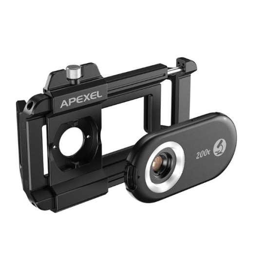 Apexel APL-MS200 objektiivi puhelimeen 200x