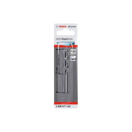 Metallipora Bosch Pointteq, 4,2x75 mm