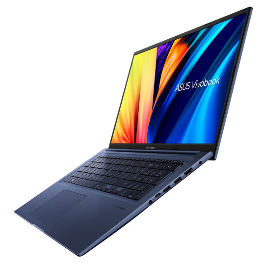 ASUS 17X K1703ZA-SB54 i5-12500H 17.3" FHD 16GB SSD512 BT BLKB Win11 Quiet Blue (REPACK) 2Y 2Y