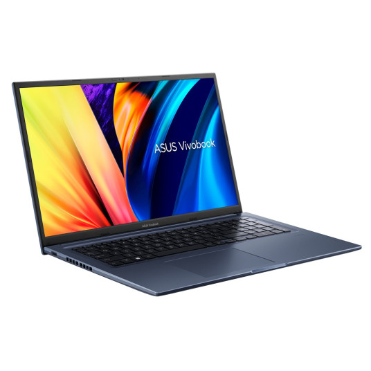 ASUS 17X K1703ZA-SB54 i5-12500H 17.3" FHD 16GB SSD512 BT BLKB Win11 Quiet Blue (REPACK) 2Y 2Y