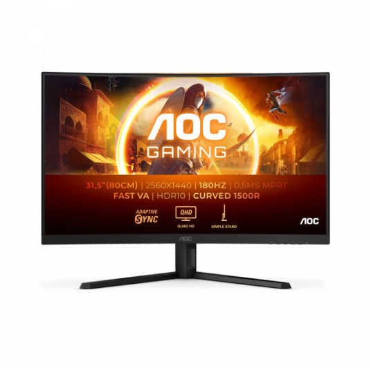 Näyttö CQ32G4VE 31,5 tuuman Fast VA Curved 180Hz HDMIx2 DP