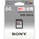 Sony SF-M64 64 Gt, SDXC, Flash-muistiluokka 10