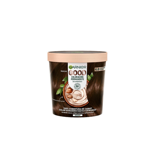 Garnier Good Coloración Permanente 4.0 Castaño Cacao 1 U