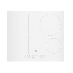 Beko HII64200FMTW liesi Valkoinen Sisäänrakennettu 60 cm Induktioliesi jaettu alueisiin 4 vyöhykettä