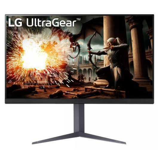 LCD-monitori|LG|32GS75Q-B|32"|Gaming|Panel IPS|2560x1440|16:9|180Hz|1 ms|Kääntyvä|Pivot|Korkeus säädettävissä|Kallistus|Väri Musta|32GS75Q-B