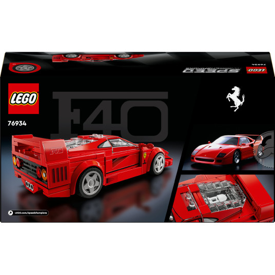 LEGO® 76934 Speed Champions FERRARI F40 SUPERAUTO