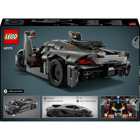 LEGO® 42173 Technic KOENIGSEGG JESKO ABSOLUT GRAY HYPERCAR