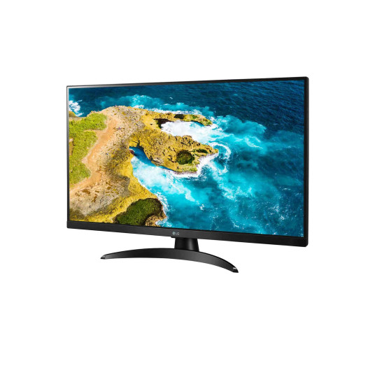 LG-näyttö 27TQ615S-PZ 27", IPS, FHD, 1920 x 1080, 16:9, 14 ms, 250 cd/m², musta, 60 Hz, HDMI-porttien määrä 2