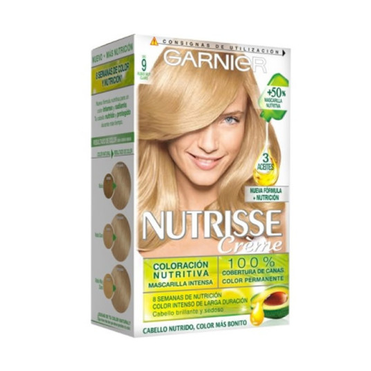 Garnier Nutrisse Creme Nourishing Color 9 Very Light Blonde