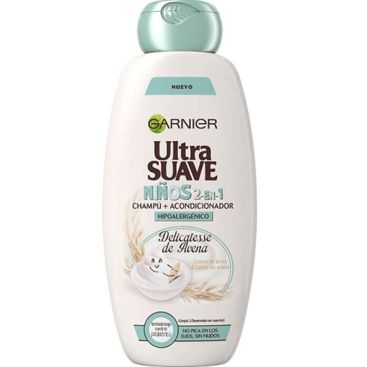 Garnier Ultra Suave shampoo ja hoitoaine lapsille 400ml