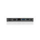 Lenovo 4X90S92381 kannettavan telakointiasema/liitintoistin Langallinen USB 3.2 Gen 1 (3.1 Gen 1) Type-C harmaa