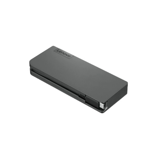 Lenovo 4X90S92381 kannettavan telakointiasema/liitintoistin Langallinen USB 3.2 Gen 1 (3.1 Gen 1) Type-C harmaa