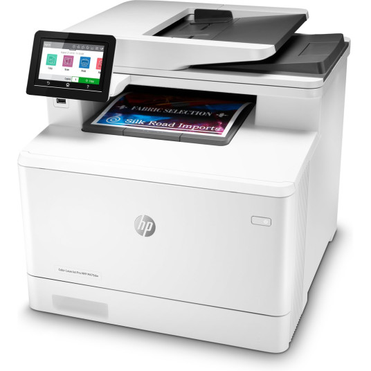 HP Color LaserJet Pro MFP M479dw, väritulostin, tarkoitettu tulostukseen, kopiointiin, skannaukseen, sähköpostiin, kaksipuoliseen tulostukseen; Skannaa sähköpostiin/PDF:ään; 50 arkin ADF