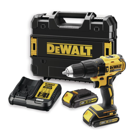 DEWALT DCD778S2T-QW porakone musta, keltainen