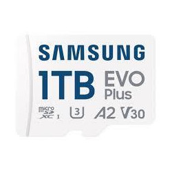 MUISTI MICRO SDXC EVO+ 1TB/V30 W/A MB-MC1T0SA/EU SAMSUNG MICRO SDXC EVO+ 1TB/V30 W/A MB-MC1T0SA/EU SAMSUNG