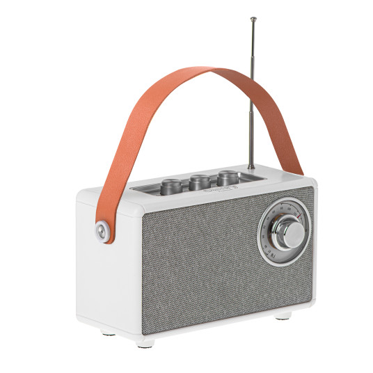 Kaiutin radiolla | CR 1902 W | 5 W | Bluetooth | Valkoinen | Langaton yhteys