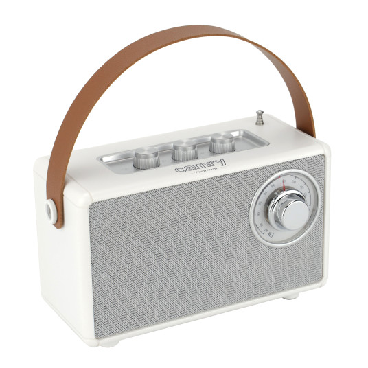 Kaiutin radiolla | CR 1902 W | 5 W | Bluetooth | Valkoinen | Langaton yhteys