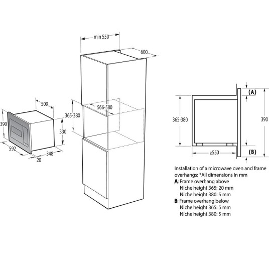 Mikroaaltouuni GORENJE BM235G1SYW