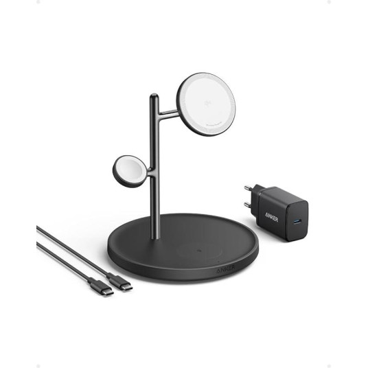 MATKAPUHELIMEN LATURI MAGGO STAND 15W/BL MAGNEETTINEN WL B25M3311 ANKKURI