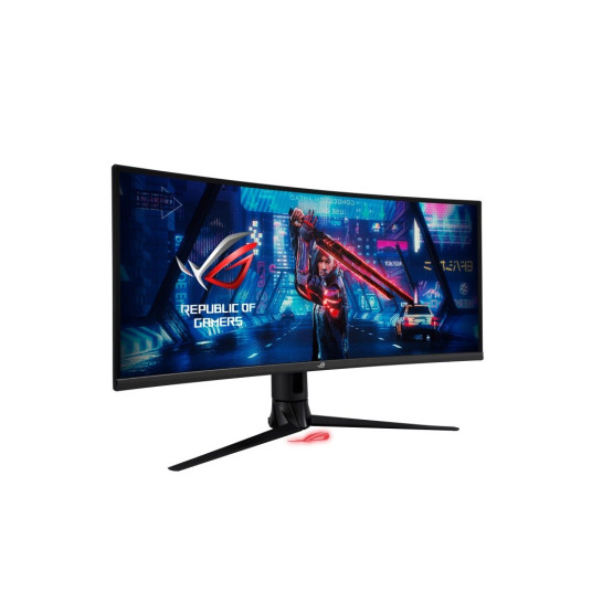 ASUS ROG Strix XG349C Gaming 34inch UWQHD IPS WLED Curved 1900R 180Hz 400cd/m2 1ms 1000:1 HDMI DP USB Type C 2xUSB 3.0 2x2W Kaiutin