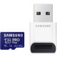 Samsung Pro PLUS microSDXC 128GB UHS-I U3 [Zapis 120MB/s Odczyt 160MB/s] z czytnikiem