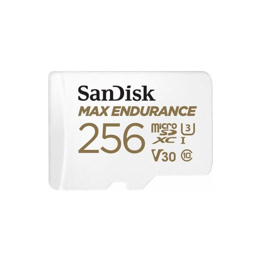 SanDisk MAX ENDURANCE microSDXC -muistikortti 256 Gt + SD-sovitin