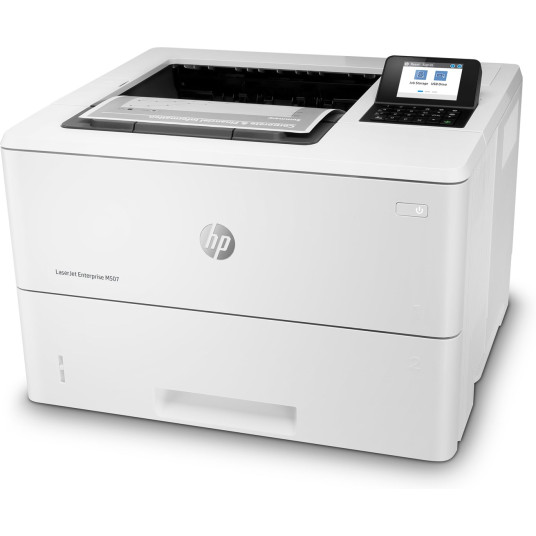 HP LaserJet Enterprise M507dn, mustavalkoinen, tulostin, kaksipuolinen tulostus