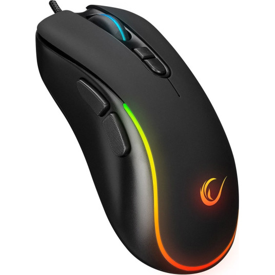 RAMPAGE GAMING MOUSE X-JAMMER BLACK RGB 7200 DPI