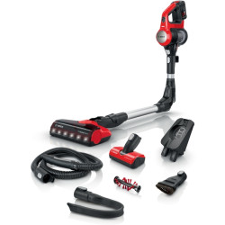 Bosch Unlimited 7 ProAnimal -pölynimuri BBS711ANM Handstick, 18 V, Käyttöaika (max) 40 min, punainen