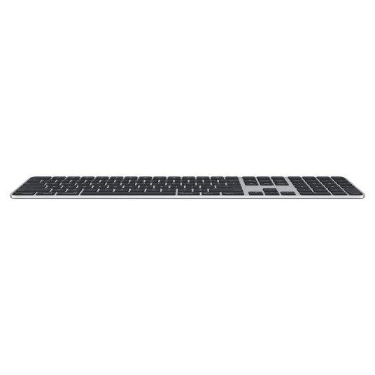 Apple Magic Keyboard Touch ID MMMR3RS/A Standard, Langaton, Venäjä, Numeronäppäimistö, Musta, Bluetooth