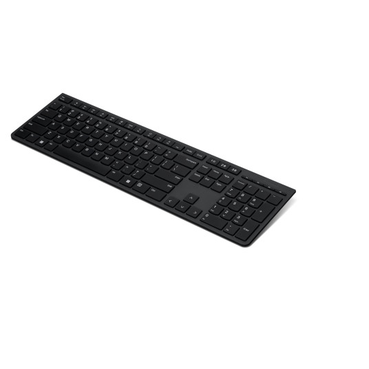 Lenovo Professional Langaton Ladattava Näppäimistö 4Y41K04068 US, harmaa, saksikytkimet