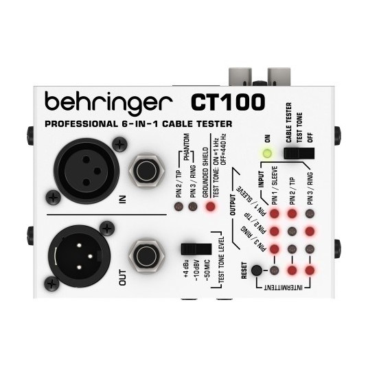 Behringer CT100 kaapelitesteri