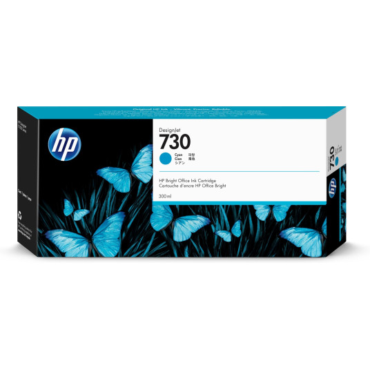 HP 730 Cyan Tintenpatrone 300ml