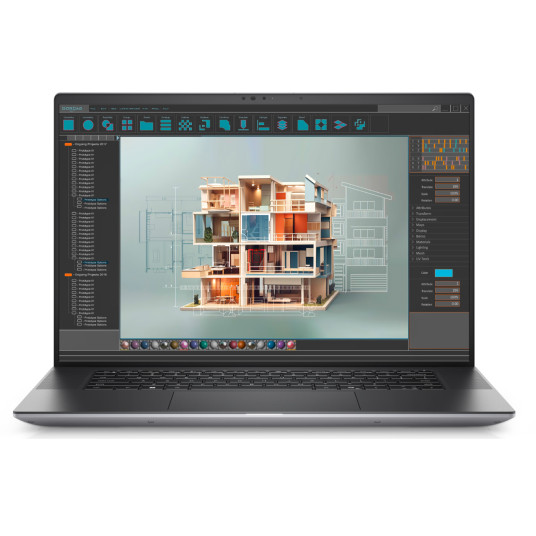 Mobile Precision Workstation 5690 | 16 " | IPS | FHD+ | 1920 x 1200 pikseliä | Intel Core Ultra 7 | 155H | 32 Gt | LPDDR5x | SSD 512 Gt | NVIDIA RTX 2000 Ada | GDDR6 | 8 Gt | Windows 11 Pro | 802.11b