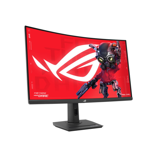 ASUS ROG Strix XG32WCMS USB-C-pelimonitori 32" VA 2560x1440/16:9/350cd/m2/1ms Dispaly-portti, HDMI, USB_C, kuulokeliitäntä, kuulokeliitäntä