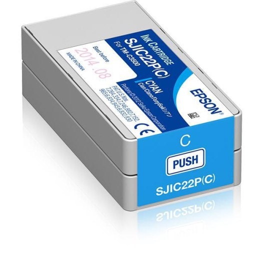 "Epson Tinte SJIC22P(C) C33S020602 Cyan"