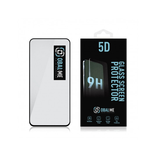 "5D lasi näytönsuoja Galaxy A35 5G" Musta