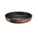 TEFAL Paistinpannu L7600453 Ingenio Eco Respect Frying, Halkaisija 24 cm, Sopii induktioliedelle, Irrotettava kahva, Kupari